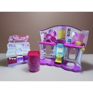 Shopkins Fashion Spree Playset‎ Lot – Fashion Boutique + Makeup Spot